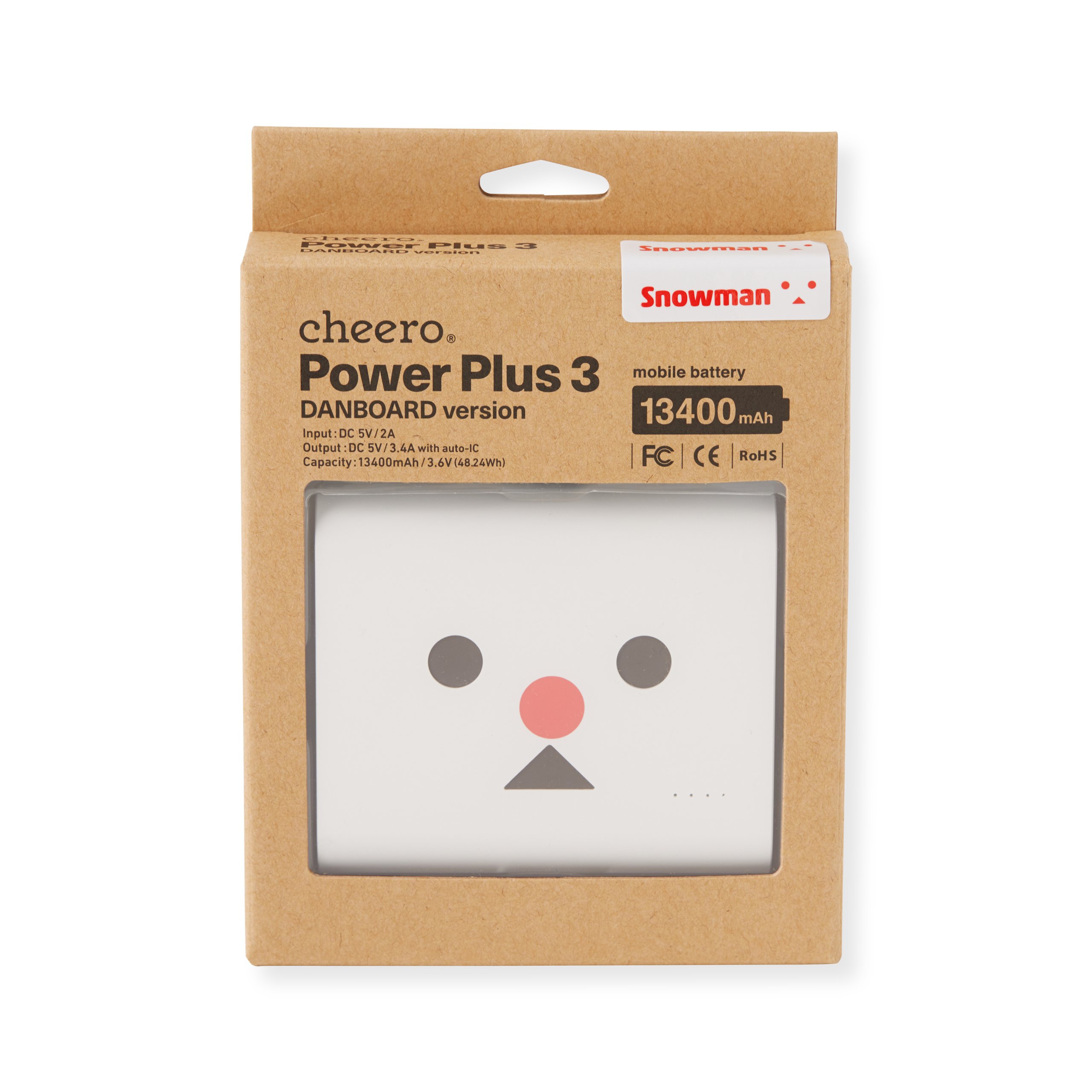 スマホアクセサリー cheero Power Plus 3 DANBOARD 13400mAh cheero Power Plus 3 13400mAh